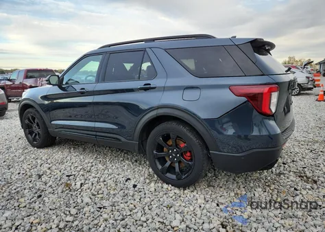 2022 Ford Explorer St из США, поврежденный, VIN 1FM5K8GC3NGB10923